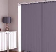 dusky purple vertical blinds est