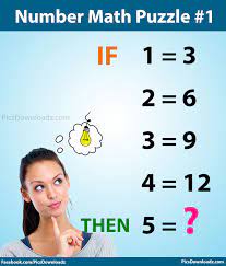 Use the numerals 1, 9, 9 and 6 exactly in that order to make the following numbers: Can You Solve This High Iq Number Math Puzzle 1 2 3 With Answer