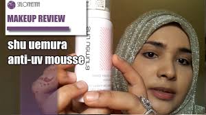 shu uemura uv under base mousse review