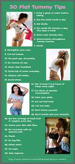 30 flat tummy tips fitness matters