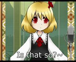 So Nanoka Is That So GIF - So Nanoka Is That So Rumia - Discover & Share  GIFs