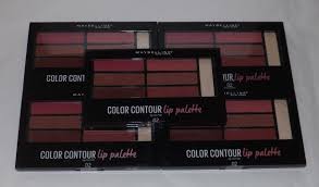 50 x maybelline lip palette blushed