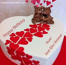 After all, tomorrow is another day. Heart Birthday Wish Cake For Rumi