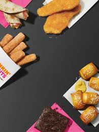 dunkin donuts adds 2 snacks featuring