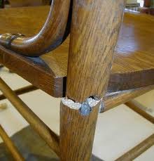 wood repair wooden chair