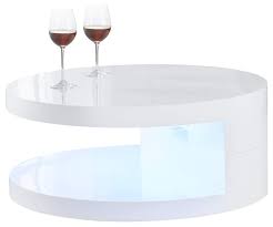 Modern Coffee Table Lacquered Glossy