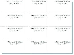 Name Place Cards Template Word Name Place Cards Template