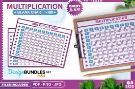 multiplication chart 1 100 printable