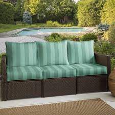 outdoor couch pillow and cushion set