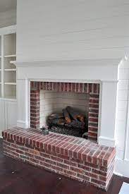 Our Ugly Brick Fireplace He Vetoes