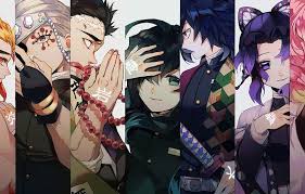collage anime art characters the