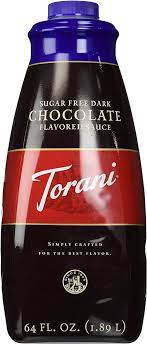 Torani Sugar Free Chocolate Sauce 64 Ounce gambar png