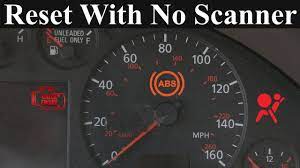 check engine abs and airbag light