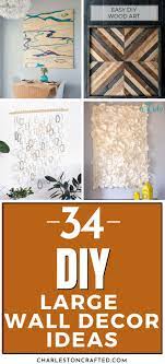 34 large diy wall decor ideas