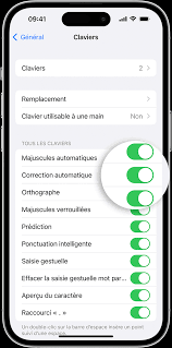 Utilisation de la correction automatique et de la saisie prédictive sur  votre iPhone, iPad ou iPod touch - Assistance Apple (FR)