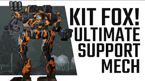 Kit Fox! Ultimate Support Mech with ECM + AMS - Mechwarrior Online The  Daily Dose #324 - YouTube