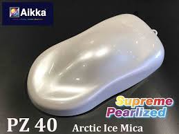 Aikka Pz40 Arctic Ice Mica Pearl White