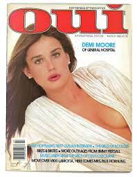 OUI March 1982 Adult Magazine Gift Present Birthday Demi Moore Cover - Etsy  Israel