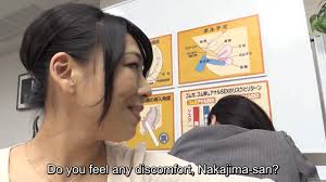 Subtitled bizarre Japanese anal sex preparation seminar HD on.