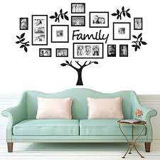 3d Chic Family Tree Photo Frame Wall