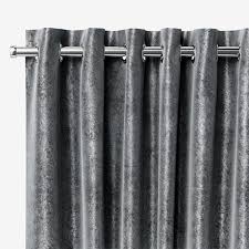 grey crushed velvet curtains stunning