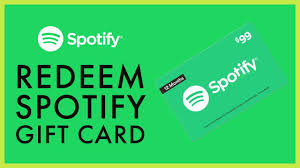 how to redeem use spotify gift card