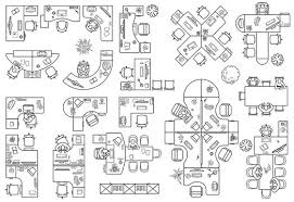office floor plan vector images