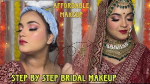bridal makeup step by step self bridal