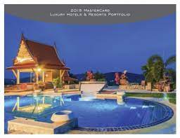 2016 Mastercard Luxury Hotels Amp