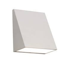 White Led Outdoor Wall Lantern Sconce