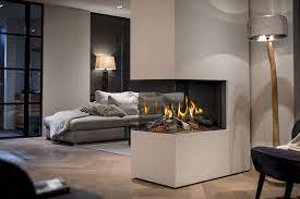 Room Divider Medium 3 Fireplaces