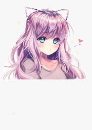2,311 likes · 23 talking about this. Anime Purple Blue Blueeyes Purplehair Catheadband Cute Badass Anime Girl Hd Png Download Transparent Png Image Pngitem