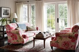Pink Chitnz Sofa Traditional Living
