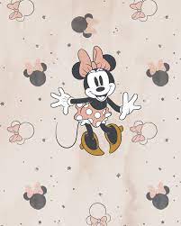 print photomural minnie party mouse