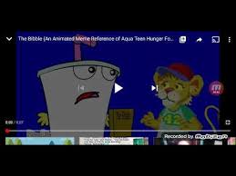 Explore the various pages with me of all the 2017 memes that were our favorites. Emily Elkins Reacts To The Bibble An Animated Meme Reference Of Aqua Teen Hunger Force Youtube