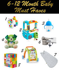 6 12 month baby must haves upbeat
