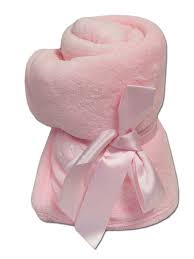 Luxury Plush Competition Blanket Light Pink Dream Duffel