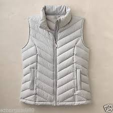 New 100 Travelsmith Womens Packable Down Chevron Vest 90