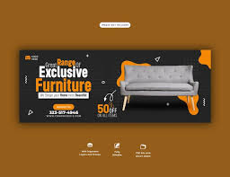 Furniture Facebook Cover Template