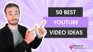 50 you video ideas for creators to