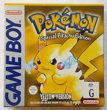 Amazon.com: Pokemon: Yellow Version - Special Pikachu Edition : Nintendo  Game Boy Color: Video Games
