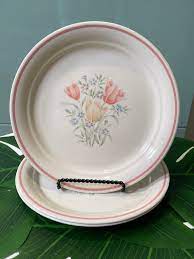 French Garden Luncheon Plates By