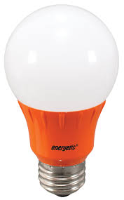 Energetic Lighting 25 Watt Equivalent Orange Party Light Bulb Wayfair