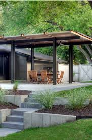 Wooden construction with fabric roof. 39 Covered Patio Roof Design Ideas Sebring Design Build