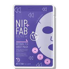 nip fab retinol fix sheet mask 10g