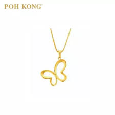 Poh kong 916/22k yellow gold donut polo necklace. Poh Kong Buy Poh Kong At Best Price In Malaysia Www Lazada Com My