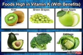 Foods High In Vitamin K Vitamin K Rich Foods With Benefits