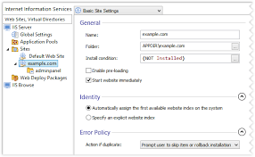 iis virtual directories and s