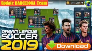 The new update accompanies new soundtracks and discourse. Dls 2019 Apk Dream League Soccer 19 Barcelona Team Mod Money Download