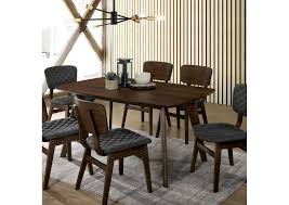 Furnish your space with a walnut dining table. Shayna Walnut Dining Table Mid America Furniture